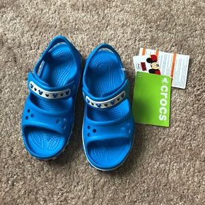 Crocband II Mickey sandal K ocean relaxed fit NWT